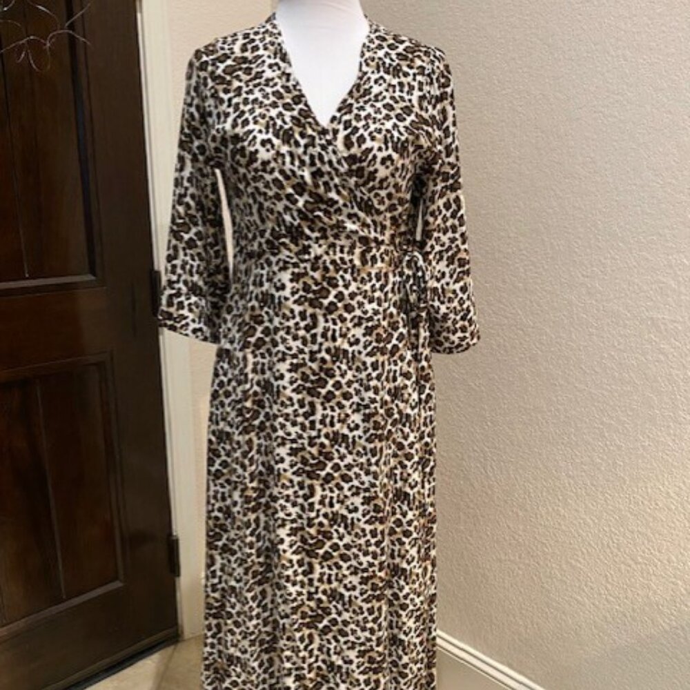 Leopard Print Dress